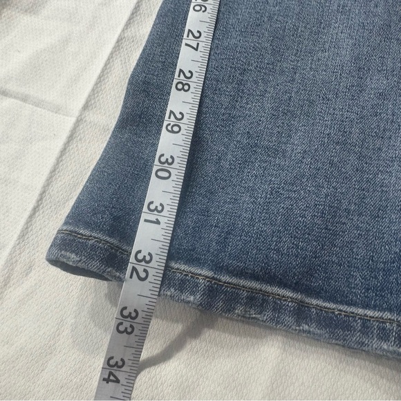 MM Vintage Embroidered Butterfly Floral Jeans Size 26 Boho Denim - Picture 14 of 16